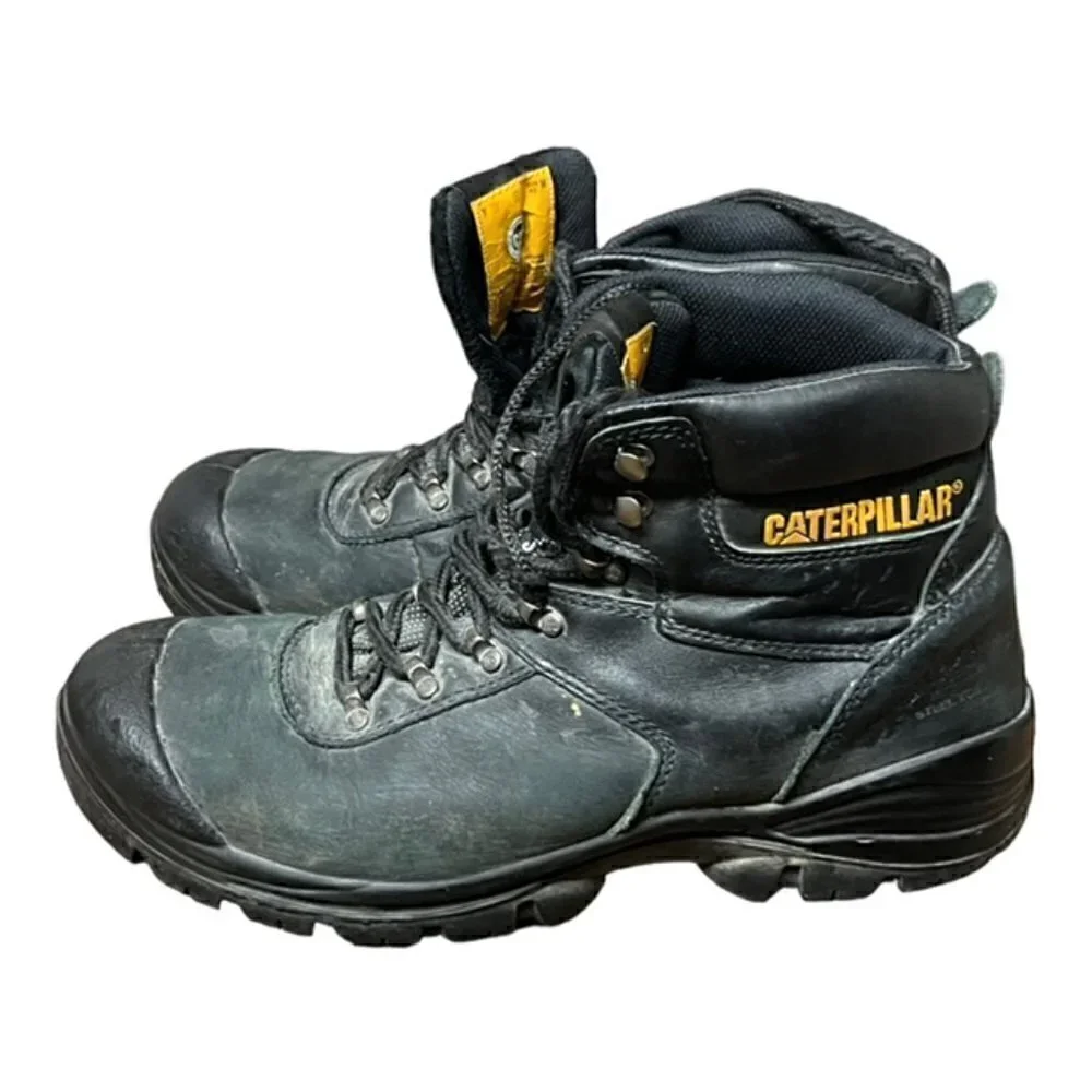 Caterpillar Boots Men's 12 Composite Toe Workwear Outdoor Black‎